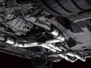 Nissan Z Performance Exhaust - AWE Tuning - Touring Edition Cat Back - Diamond Black - `23-`27 Nissan Z Performance Exhaust - AWE Tuning - Touring Edition Cat Back - Diamond Black - `23-`27